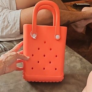 Stylish Orange Tote Bag